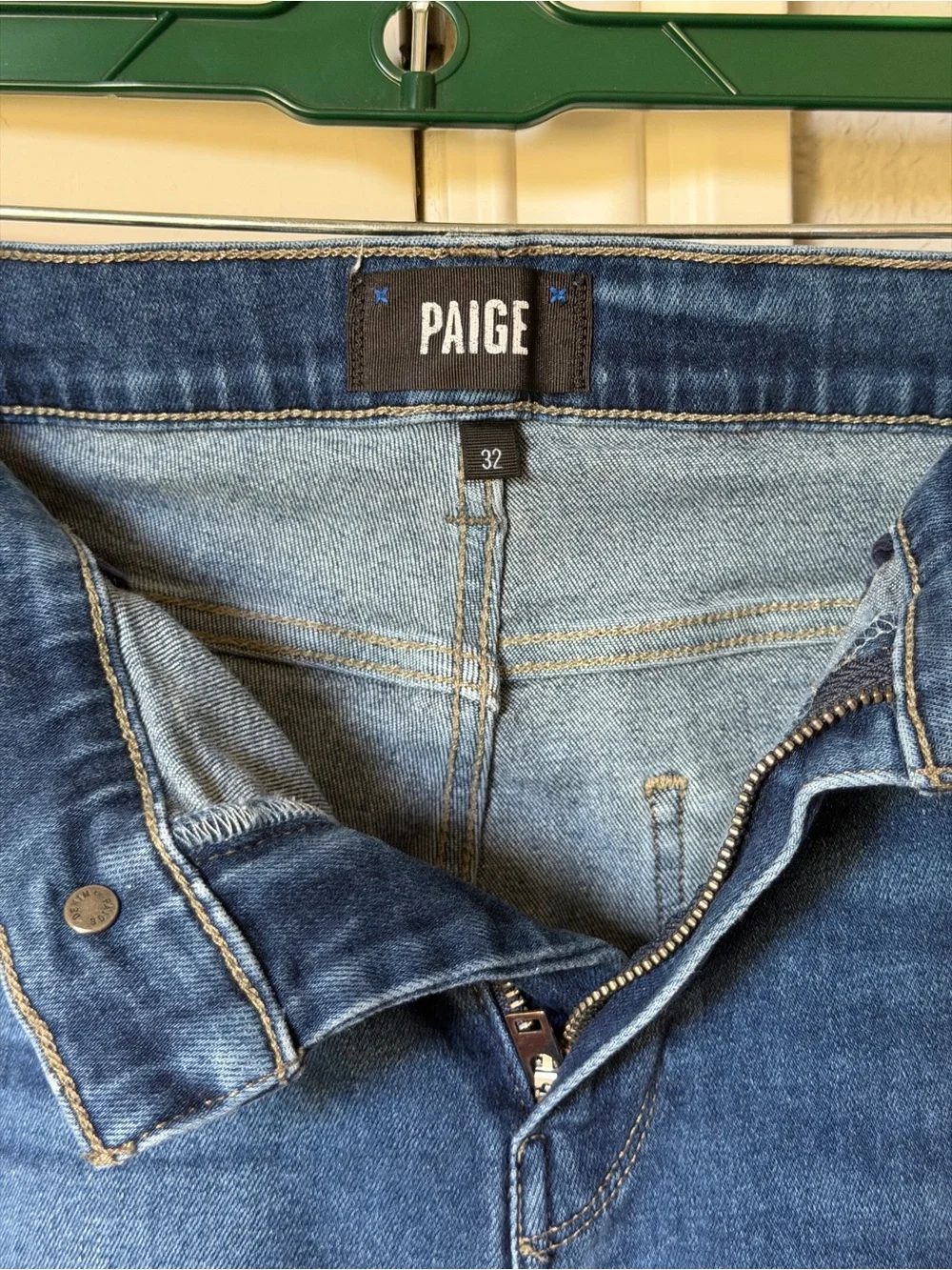 PAIGE Federal Transcend Vintage Jeans Men’s 32 Milburn Slim Straight Stretch